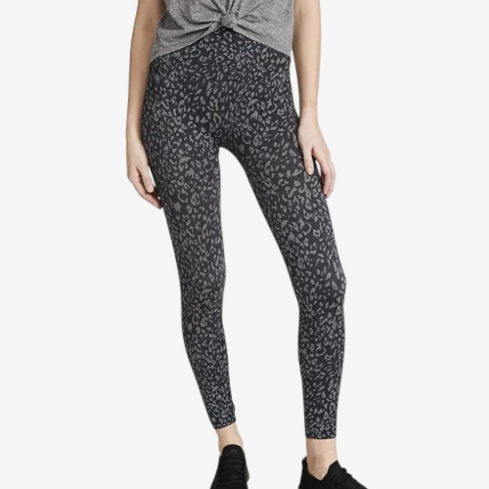 SPANX 🛍Buy2Get1 FREE🛍 Look At Me Now Seamless Legging Leopard Dark Gray
